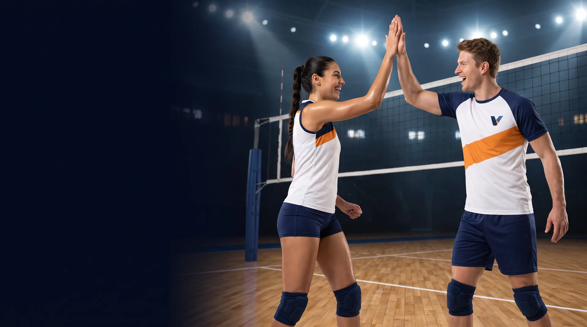 Pessoas vestindo Uniforme de Vôlei Feminino Vestano