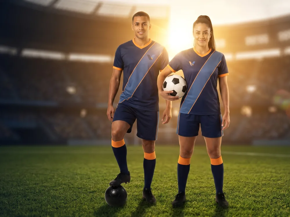 Equipe vestindo a linha Esportivo da Vestano